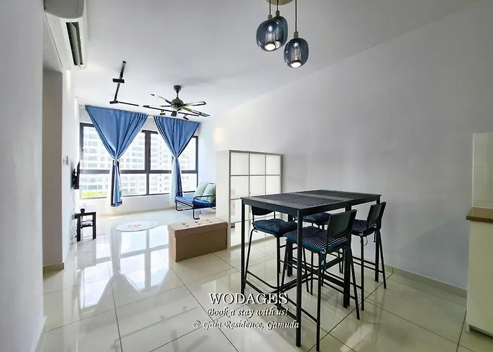 Gaia Residence At Gamuda Gardens - Pool View - Skyline Luge By Wodages